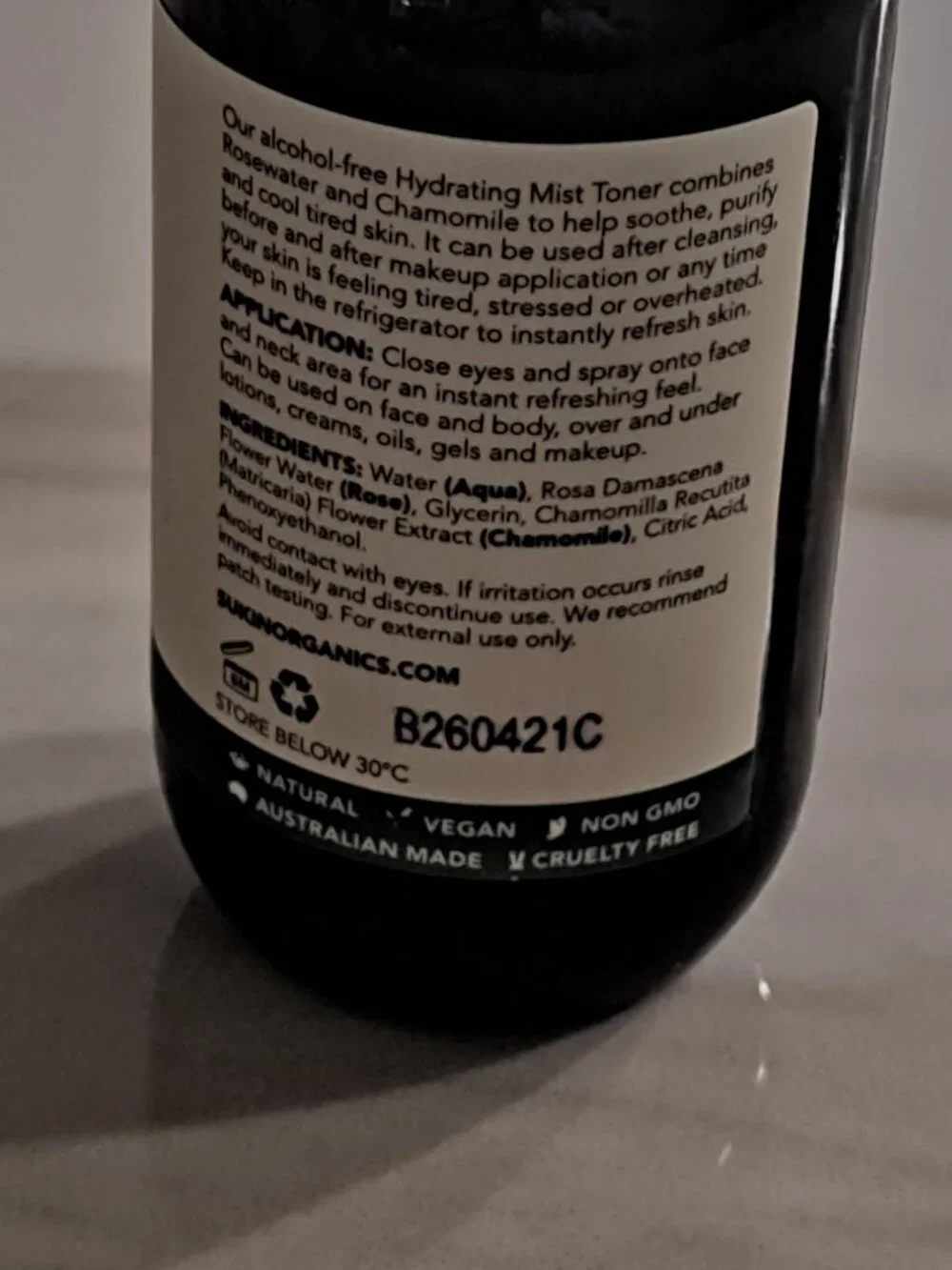 SUKIN Original Hydrating Mist Toner